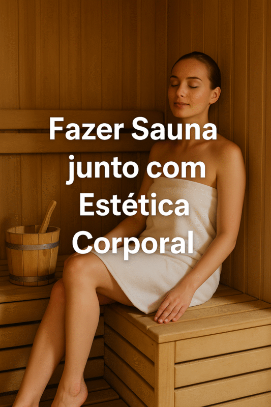 Fazer Sauna junto com Estética Corporal: Combinação Inteligente para Resultados Potencializados