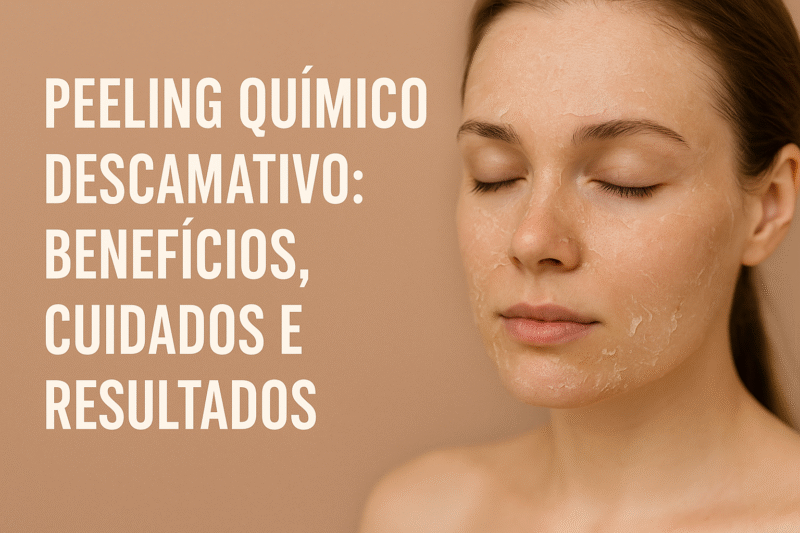 Peeling Químico Descamativo: Benefícios, Cuidados e Resultados